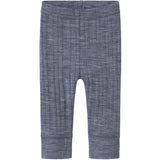 Name It Folkstone Gray Nbmwang Uld Needle Long Johns Solid Noos