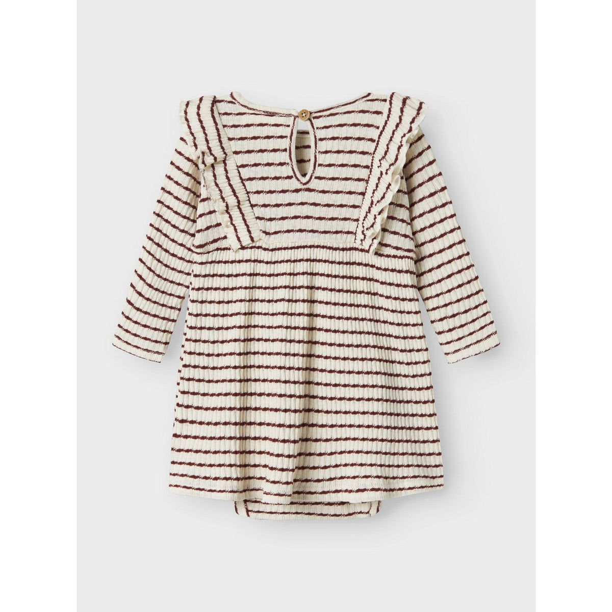 Lil'Atelier Hot Chocolate Nbfosophia Ls Body Kjole Lil