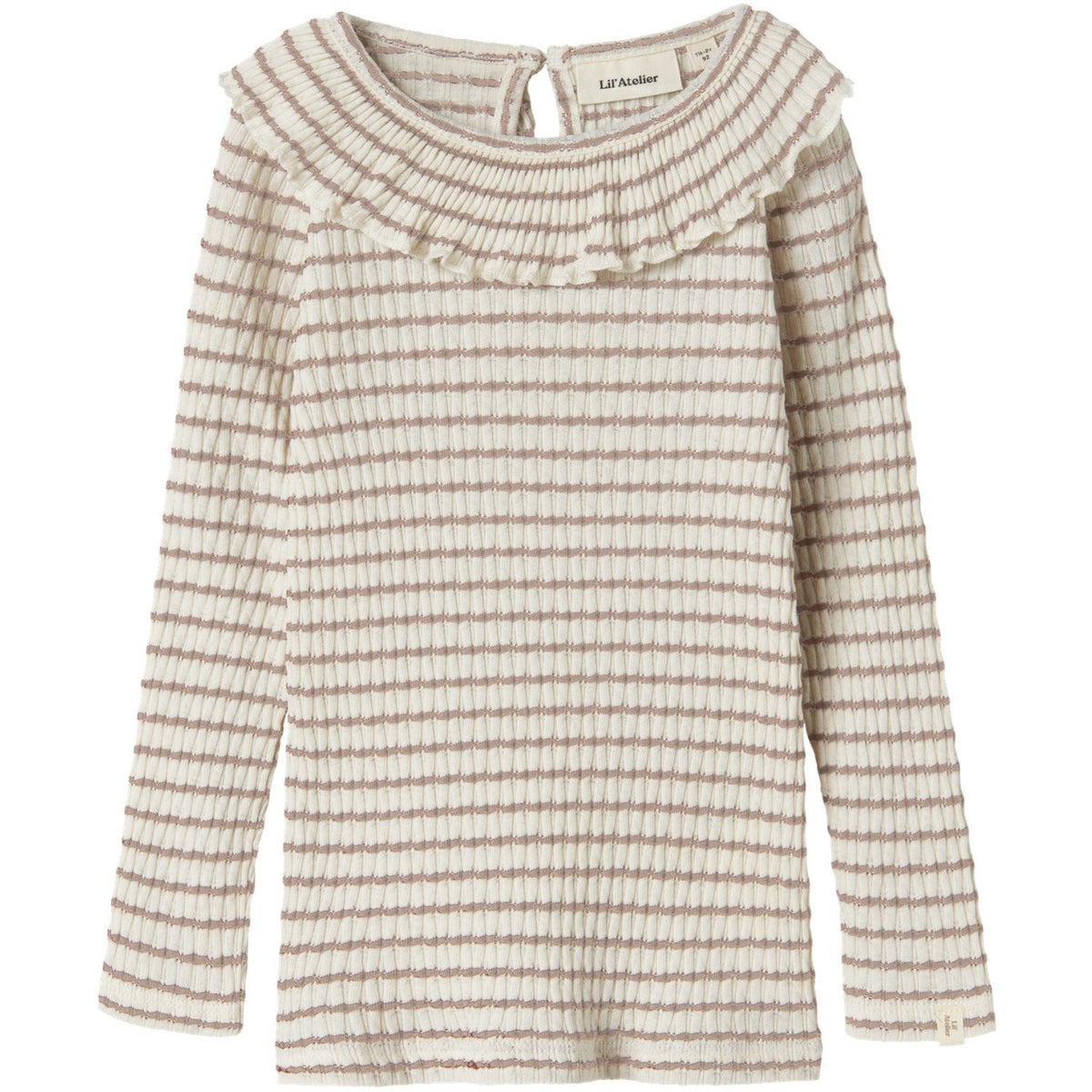 Lil'Atelier Cameo Rose Nmfosophia Ls Slim Top Lil