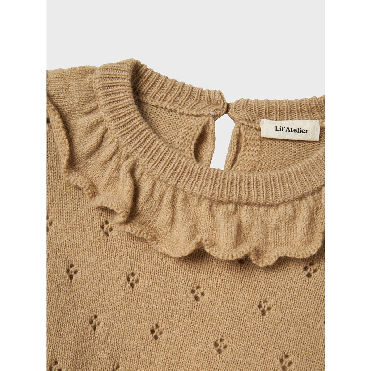 Lil'Atelier Safari Melange Nmfnalio Ls Strik Lil