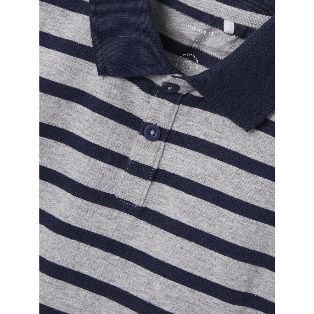 Name It Grey Melange Nmmotis Ls Nreg Polo