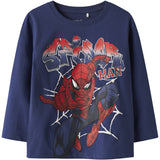 Name It Blueprint Nmmalvis Spider Ls Nreg Top Mar