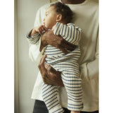 Name It Insignia Blue Cloud Dancer Nbmostripe Strik Bukser