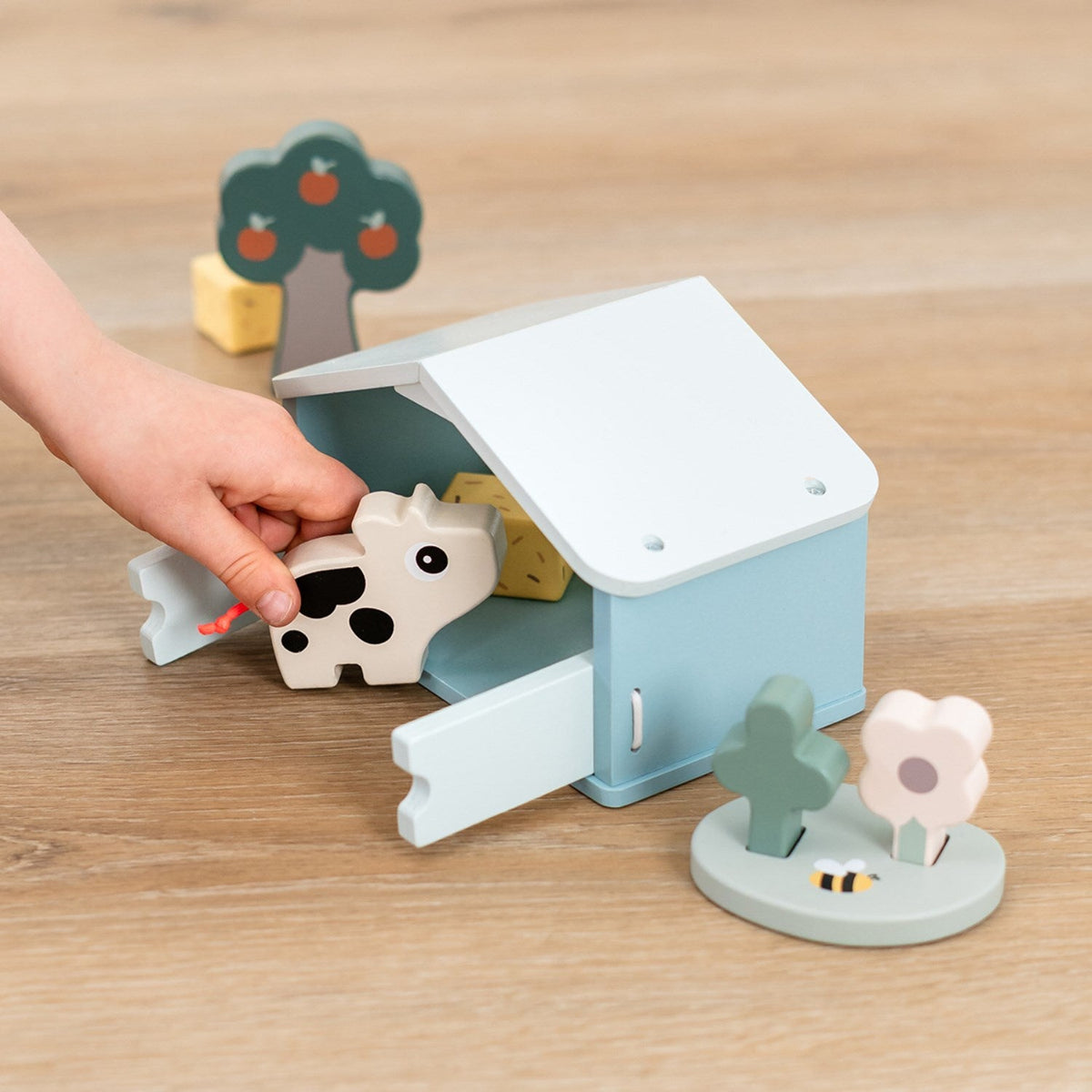 DonebyDeer Colour Mix Tiny Farm Legesæt Dotti