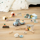 DonebyDeer Blue Tiny Farm Traktor Dotti