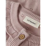 Lil'Atelier Peach Whip Melange Nbfdorina Ls Strik Card Lil