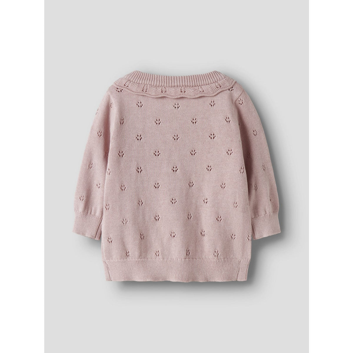 Lil'Atelier Peach Whip Melange Nbfdorina Ls Strik Card Lil