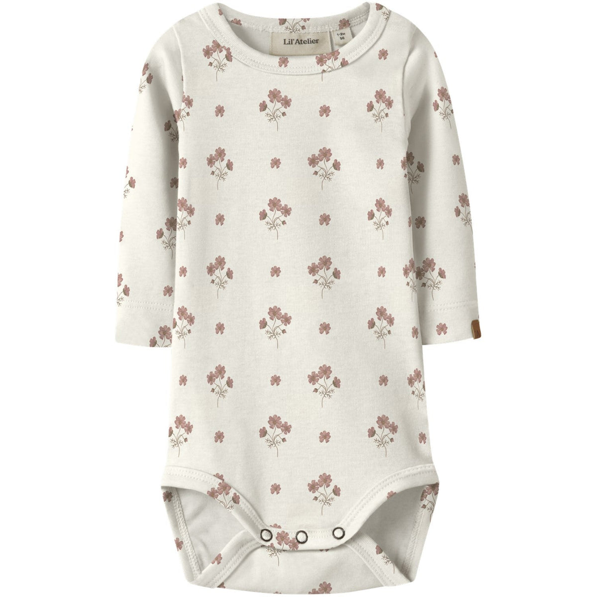 Lil'Atelier Coconut Milk Flower Pink Nbflayo Sig Ls Slim Body Lil