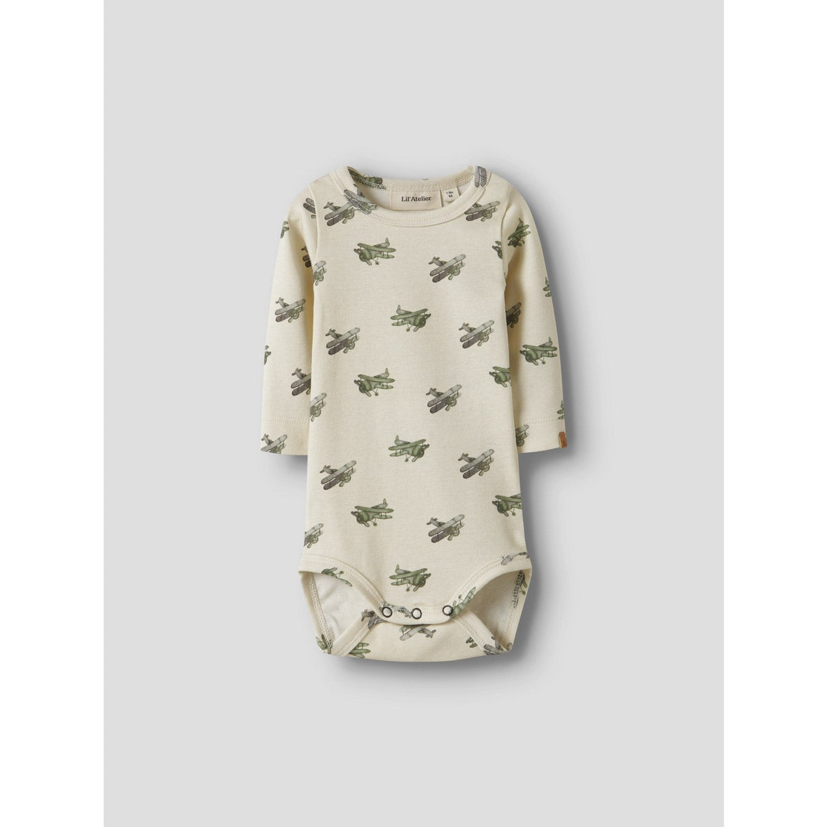 Lil'Atelier Coconut Milk Airplane Nbmlayo Geu Ls Slim Body Lil