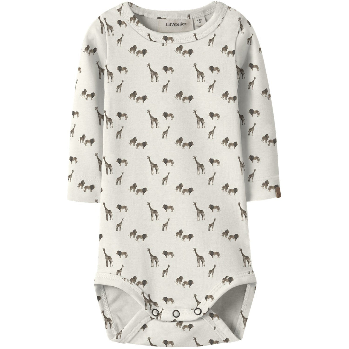 Lil'Atelier Coconut Milk Lion Nbmlayo Geu Ls Slim Body Lil