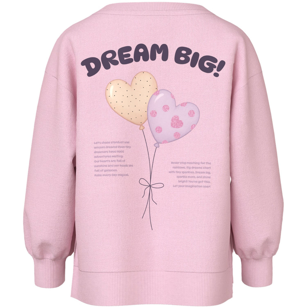 Name It Parfait Pink Nmfdenila Ls Nreg Swe Bru