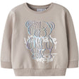 Name It Chateau Gray Nmmdonvu Ls Nreg Sweat Box Unb