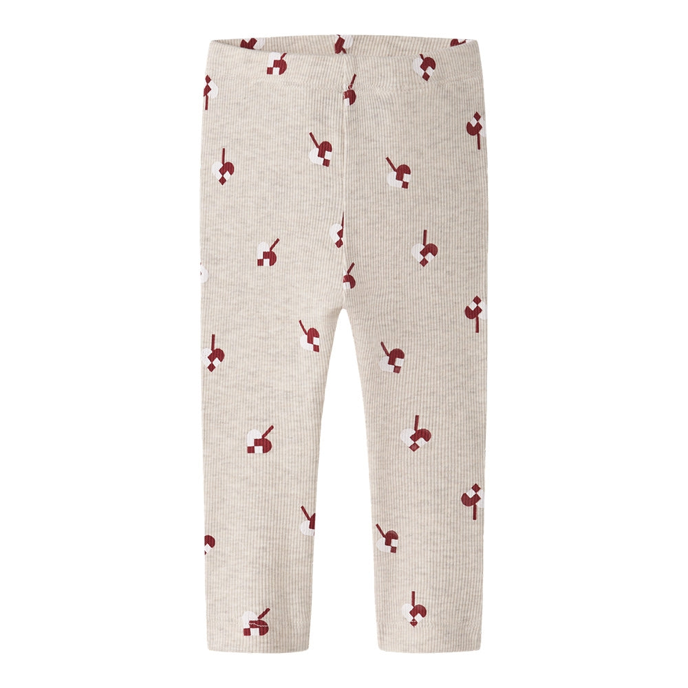 Name It - Nbfrisakab Legging - Peyote Melange "jul"