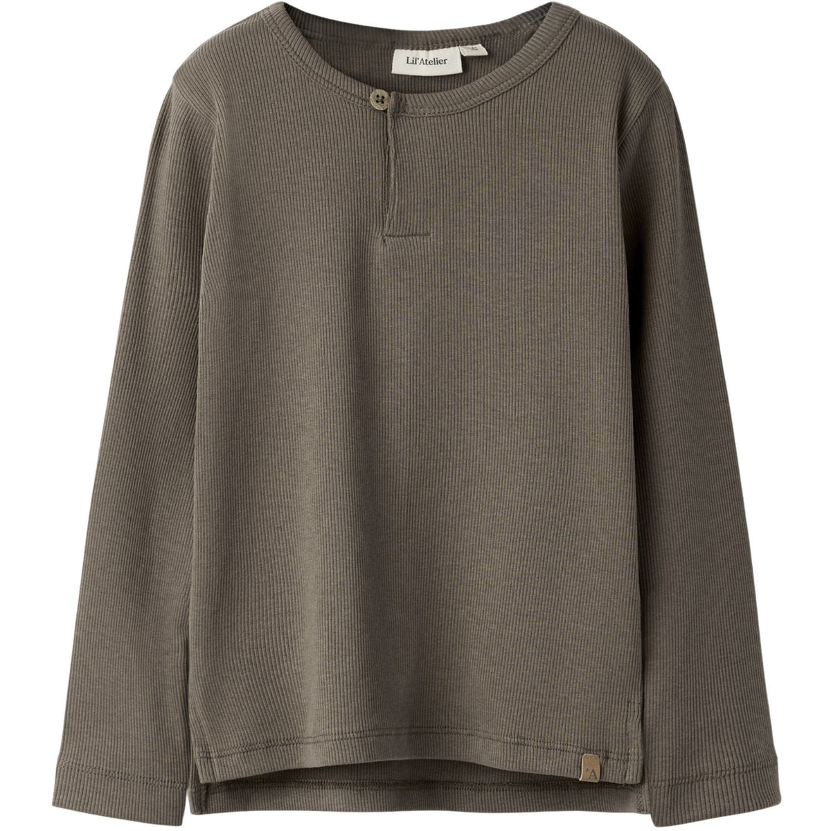 Lil'Atelier Shitake Nmmlago Ls Slim Top Lil
