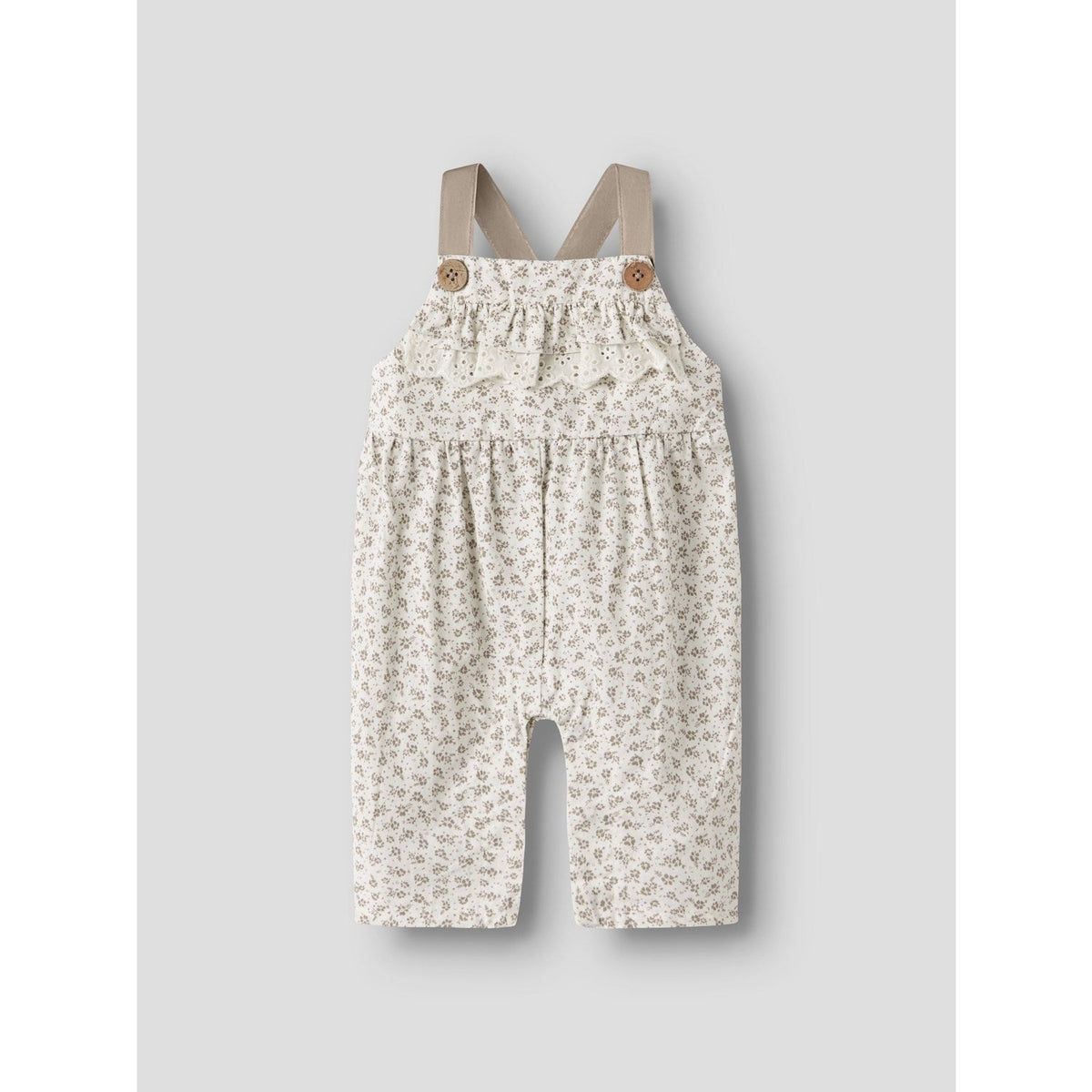 Lil'Atelier Coconut Milk Nbffjola Loose Overall Lil