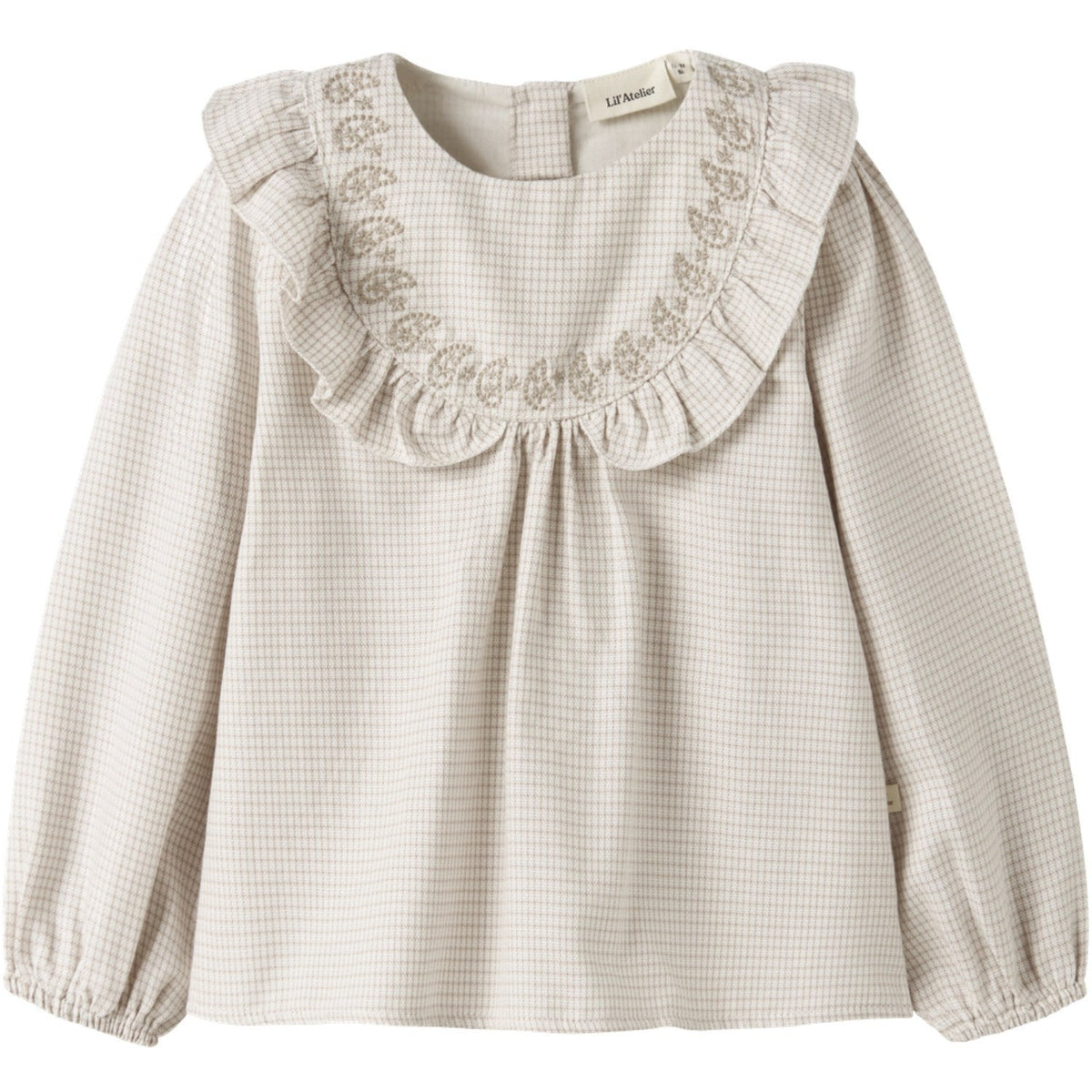 Lil'Atelier Coconut Milk Nmffoley Ls Loose Skjorte Lil
