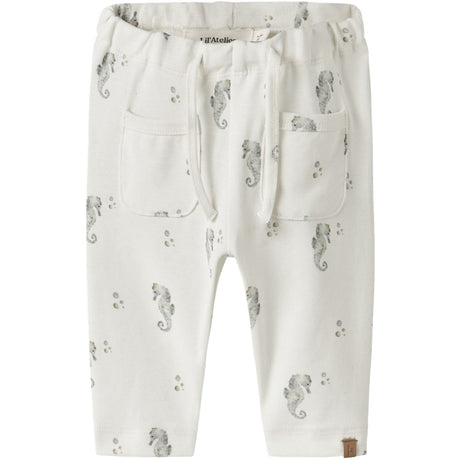 Lil'Atelier Coconut Milk Seahorse Nbmgayo Sas Loose Bukser Lil
