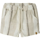 Lil'Atelier Coconut Milk Nbmfibert Loose Shorts Lil