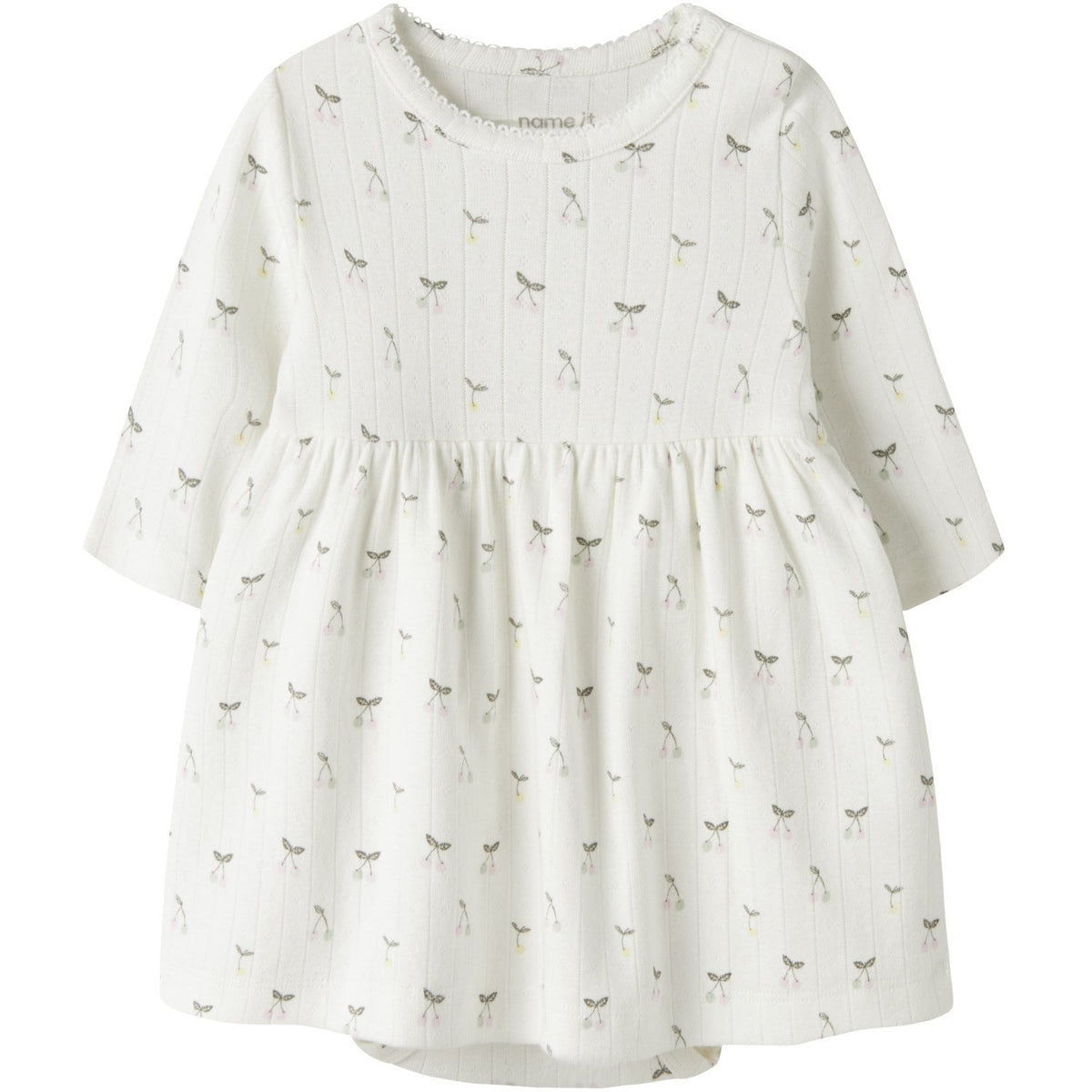 Name It Cloud Dancer Nbfficherry Ls Bodydress
