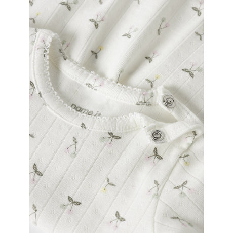 Name It Cloud Dancer Nbfficherry Ls Bodydress