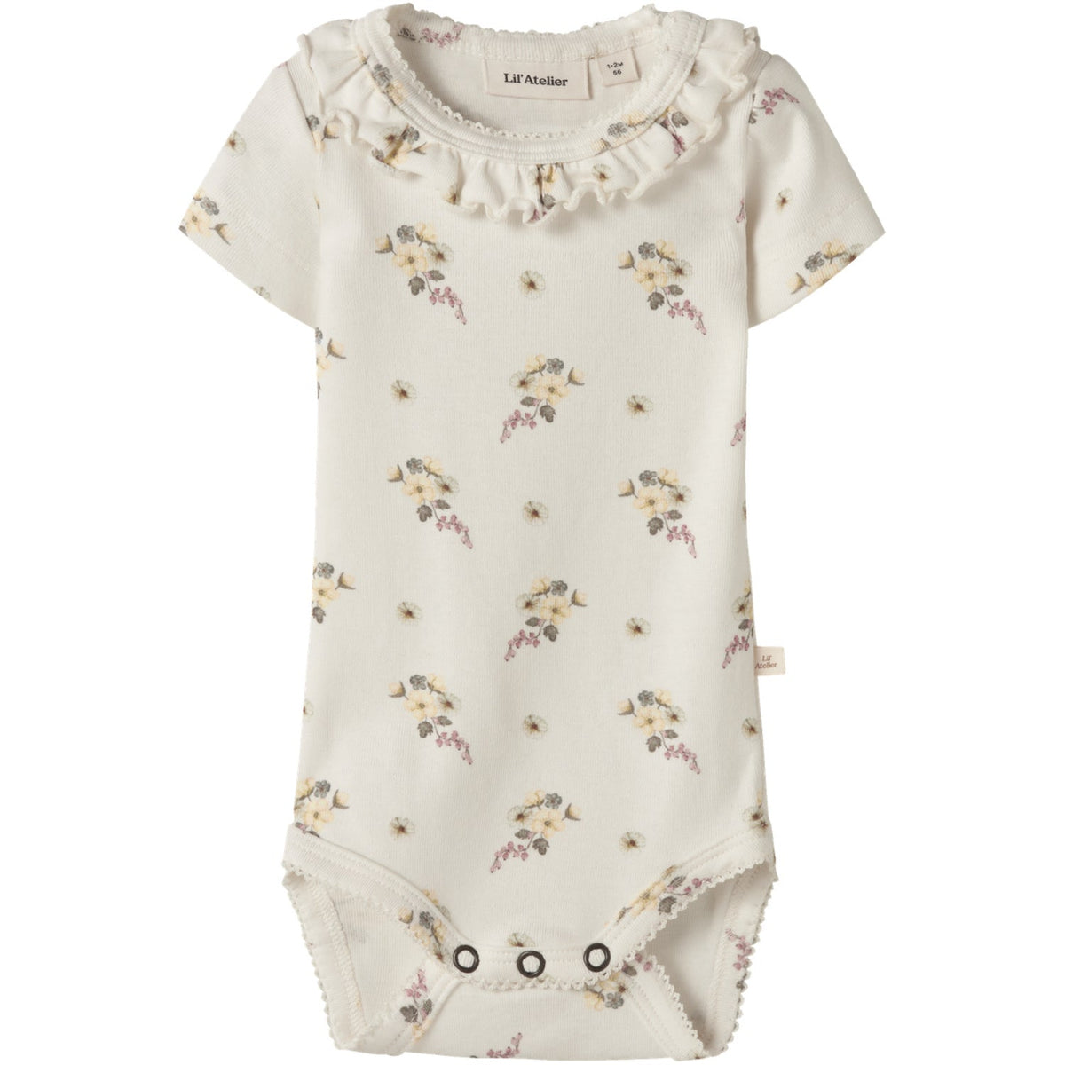 Lil'Atelier Coconut Milk Flower Nbfgayo Sio Ss Slim Body Lil