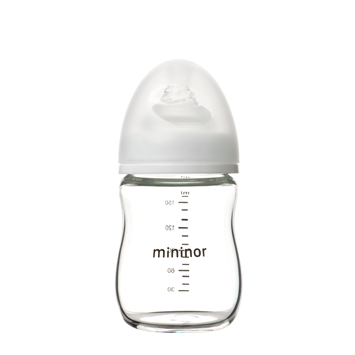 Glassutteflaske 160 ml 0m
