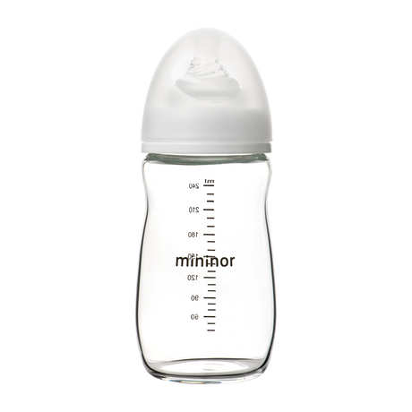 Glassutteflaske 240 ml 0m