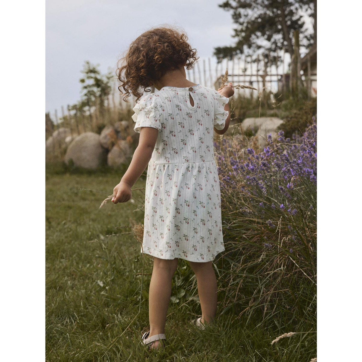 Lil'Atelier Coconut Milk Strawberry Nmfrachello Duna Ss Kjole Lil