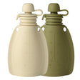 Smoothie flaske 2 pak Blød kanin/Mos grøn