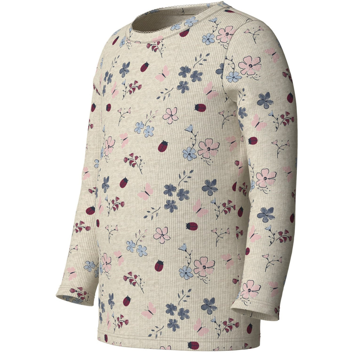 Name It Peyote Melange Nmfkamelia Ls Xsl Top