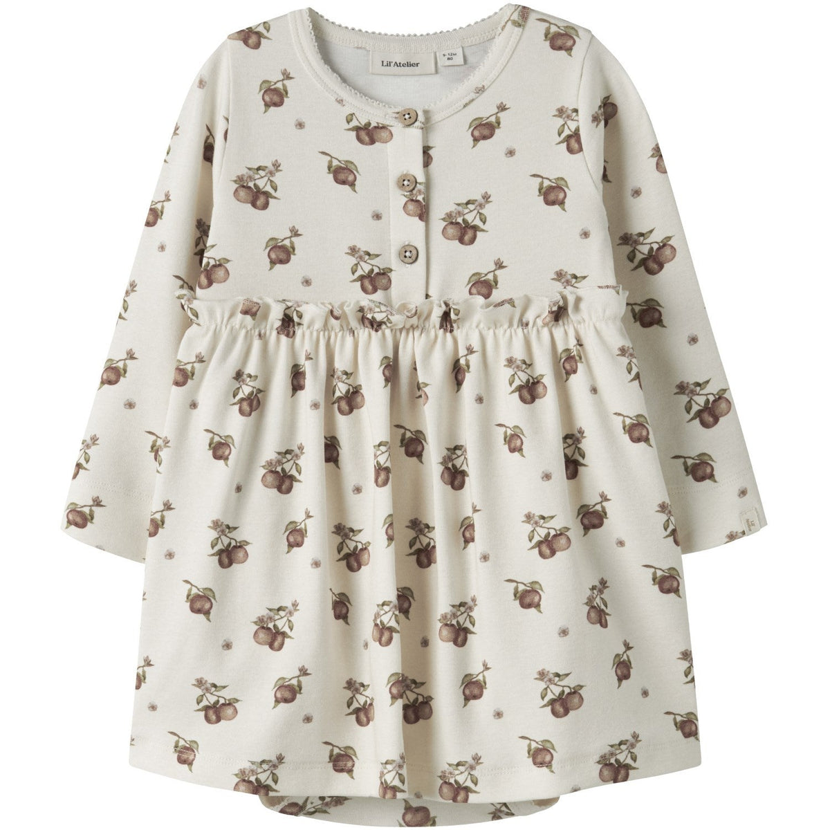 Lil'Atelier Turtledove Apple Nbfgayo Kin Ls Body Kjole Lil