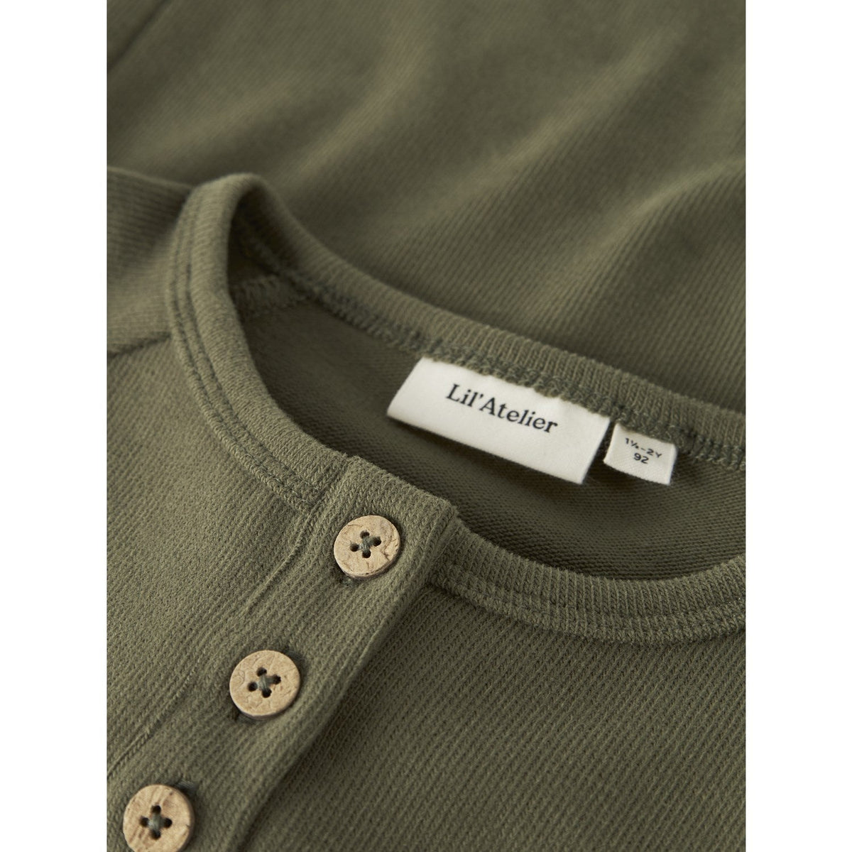 Lil'Atelier Winter Moss Nmmluno Ls Slim Top Lil