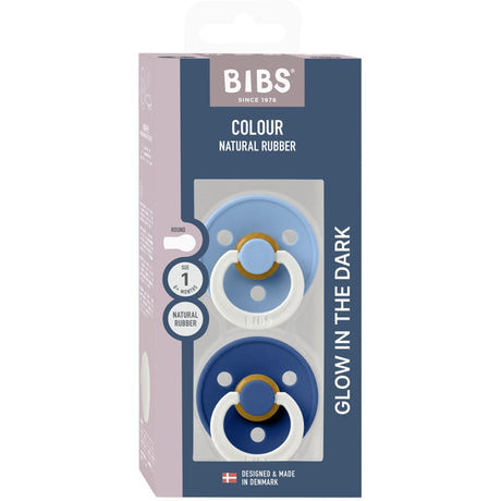 Bibs Sky Blue GLOW / Cornflower GLOW Sut Colour 2-Pak Latex