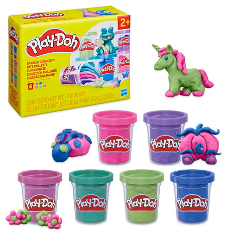 Play-Doh 6 Pack Sparkle Collection 340 g