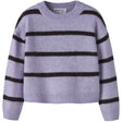 Name It Heirloom Lilac Chocolate Plum Nmfolenska Ls Strik