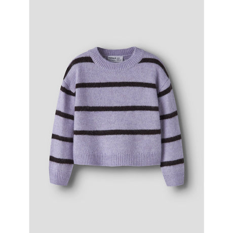 Name It Heirloom Lilac Chocolate Plum Nmfolenska Ls Strik
