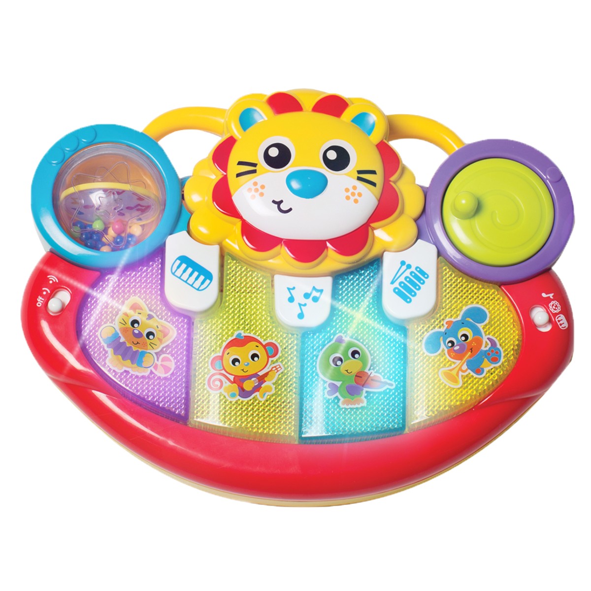 Playgro Lion Activity Kick Toy Piano