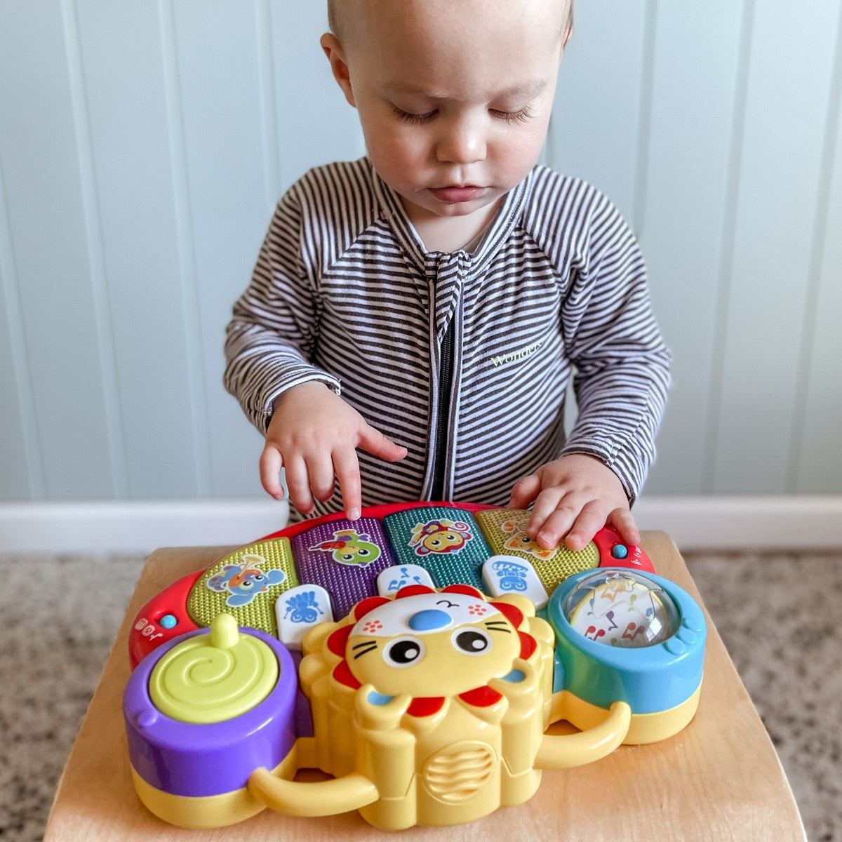 Playgro Lion Activity Kick Toy Piano