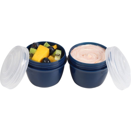 Sistema Renew To-Go Yoghurtsbøtte 2-Pak Blå