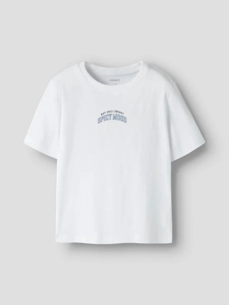 NMMHUGHE SS NREG TOP BOX - bright white "4"