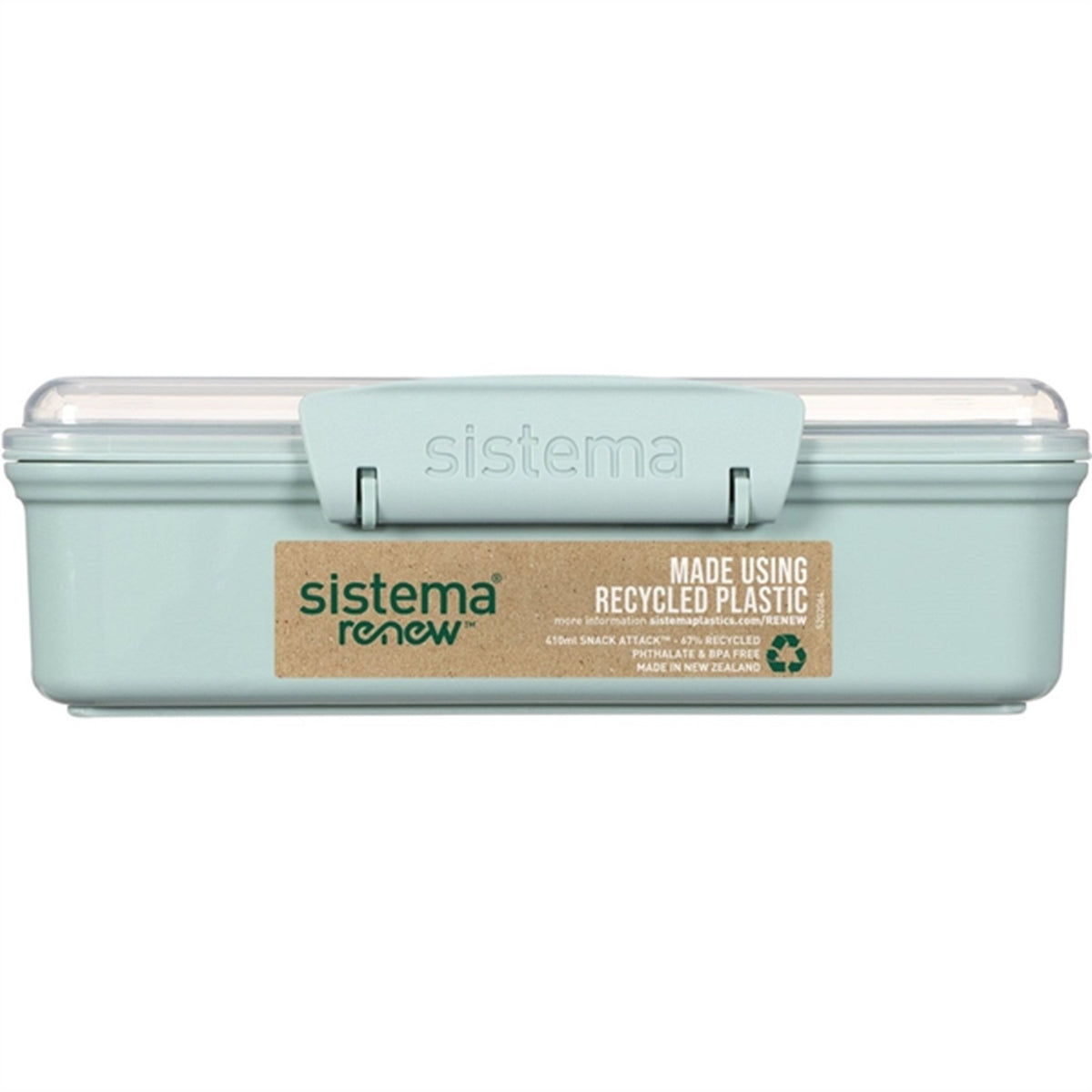 Sistema Renew Snack Attack Madkasse 410 ml Mint