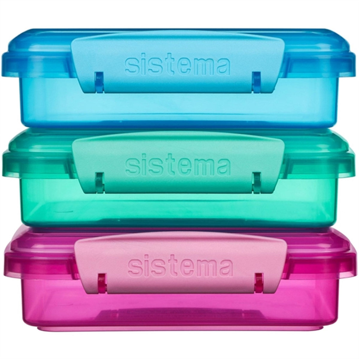 Sistema Sandwich Box Madkasse 450 ml Lunch Mixed Pack 3-pak