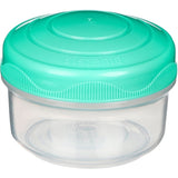 Sistema To Go Mini Bites Opbevaringsbøtter 130 ml Mixed Pack 3-pak