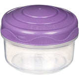 Sistema To Go Mini Bites Opbevaringsbøtter 130 ml Mixed Pack 3-pak