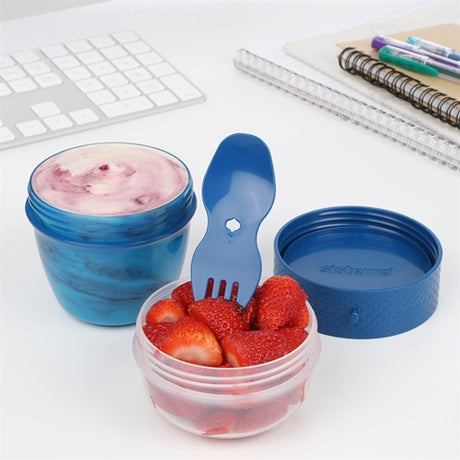 Sistema To Go Snack Madkasse 515 ml Ocean Blue