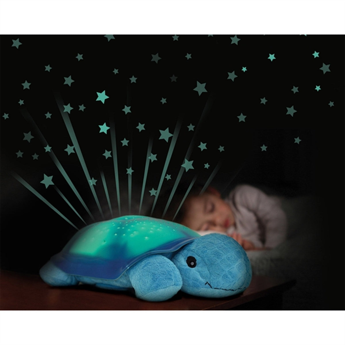 Cloud B Twilight Turtle Natlampe Blå