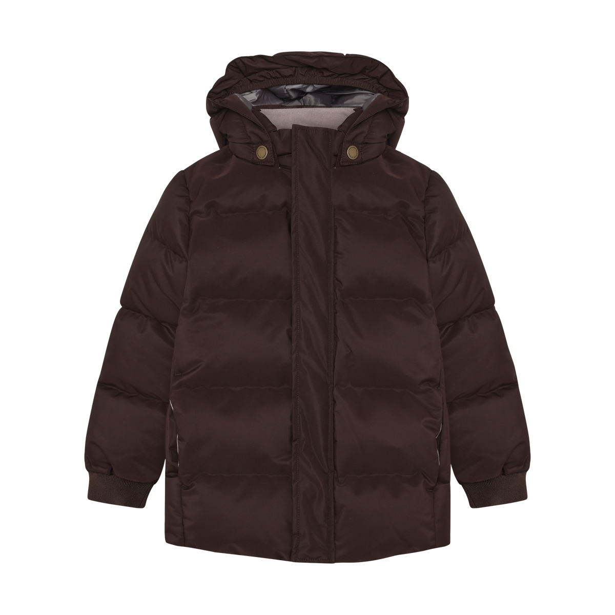 Jacket Quilt, Solid - Coffee Bean
