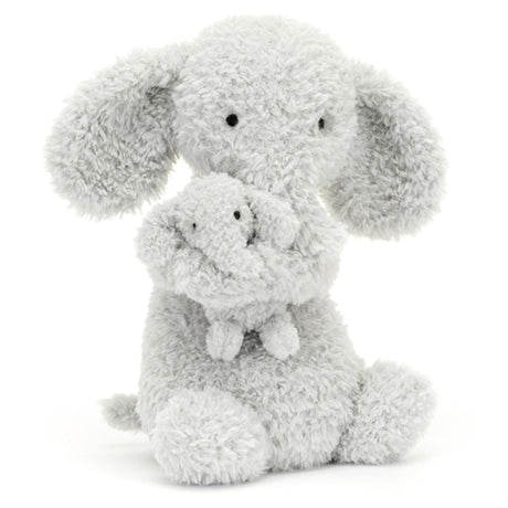 Jellycat Huddles Elefant Grå 26 cm