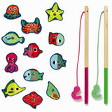 Djeco Magnetisk Fiskespil Farver