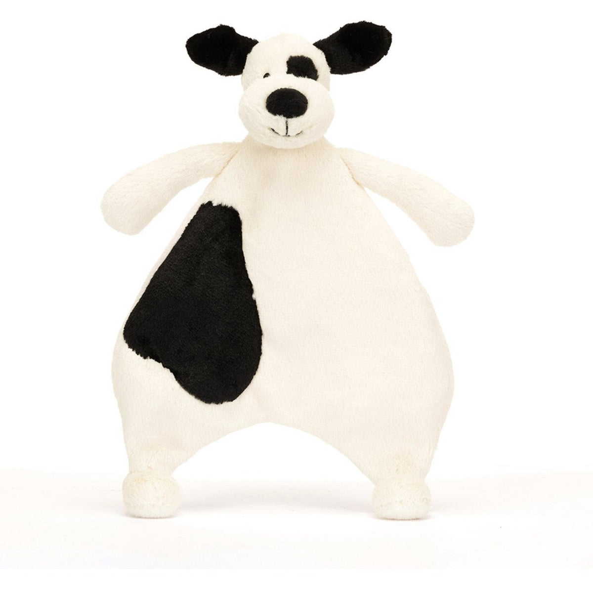 Jellycat Bashful Black & Cream Hvalp Nusseklud